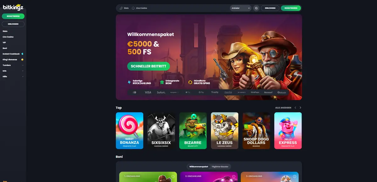 Bitkingz Schnelle Auszahlung Online Casino