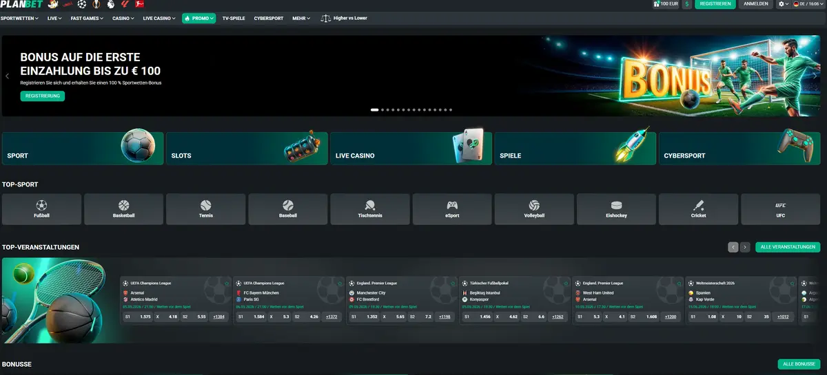 Planbet Schnelle Auszahlung Online Casino